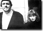 トム・へネガンさんとインガ・ダグフィンスドッターの写真です