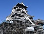 熊本城の復旧工事画像