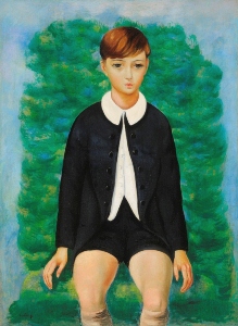 モイーズ・キスリング《ル・ベック少年の肖像》