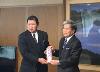 「ふるさとくまもと応援寄附金」贈呈式（熊本市）の画像