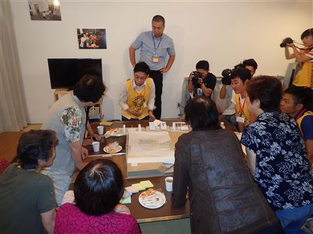 大津町の室第二仮設団地（13戸）での意見交換会の画像2