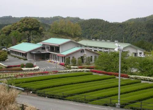 茶業研究所施設全景の写真