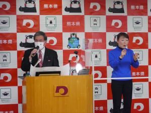 蒲島郁夫知事