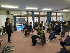 脳トレの様子