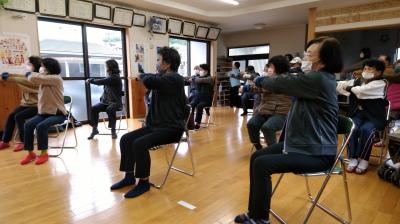 体操の様子
