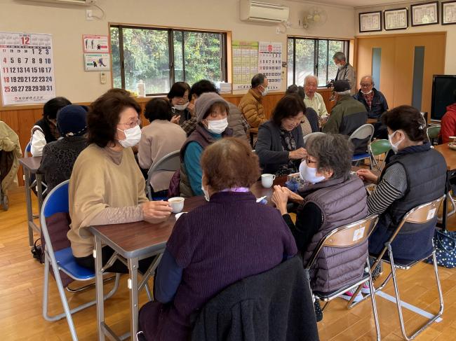 茶話会の様子