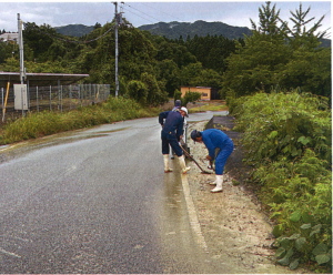 道路清掃の様子2