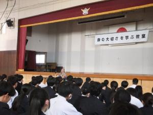 命の大切さを学ぶ教室・米村氏