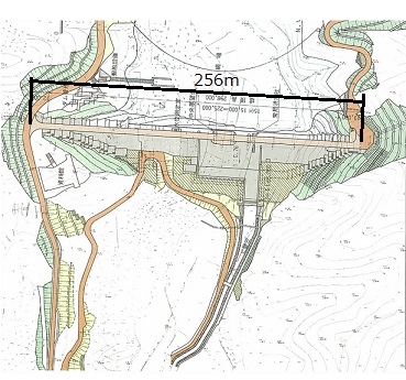 ダム平面図の画像