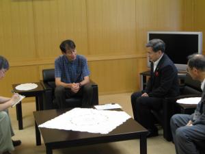 日本ジオパーク委員会との面談
