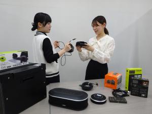 機材の確認