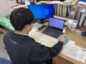 勤務の様子