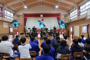 八代支援学校演奏会の写真