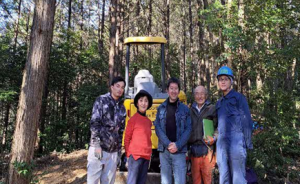 SDGsの森の再生活動の様子①