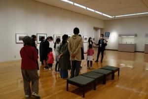 バックヤードツアー展示室内の様子
