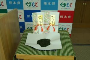 県産新茶の写真