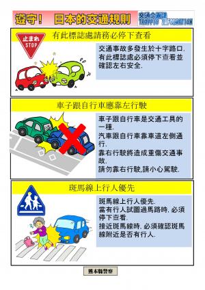 遵守! 日本的交通規則