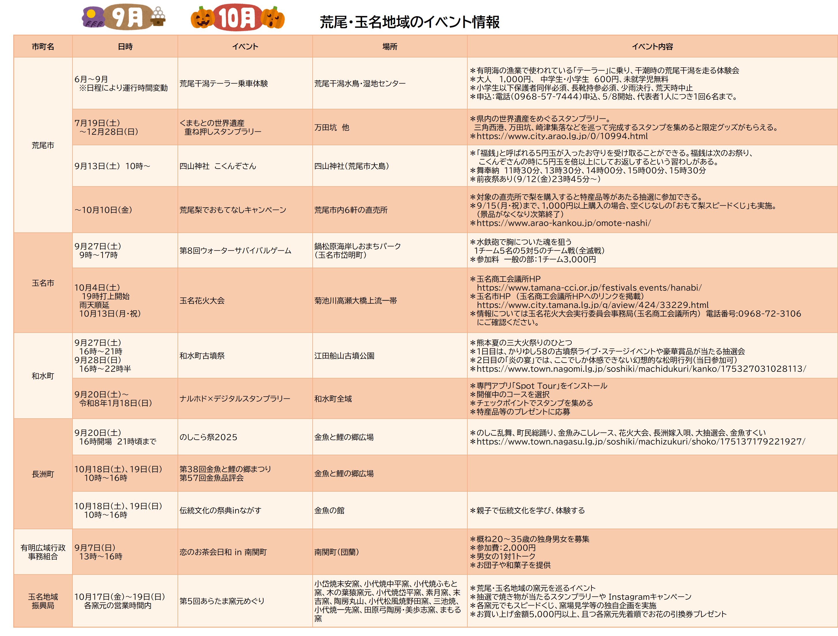 9月イベント