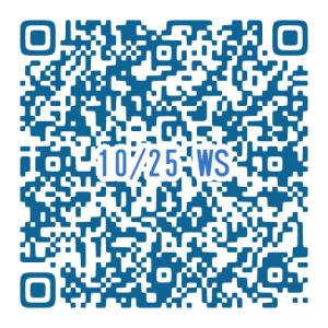 古文書イベント応募フォームのQRコード