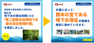 第二期熊本地域地下水総合保全管理計画の策定