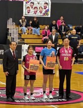 熊本ビューストピンディーズ知事観戦