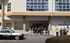 令和8年春の全国交通安全運動出発式の写真