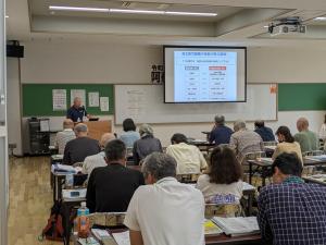 阿蘇市防災士養成講座の様子