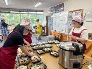 子ども食堂の様子