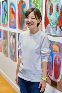 画家・名知聡子氏
