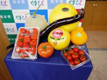 県の農林水産物の写真