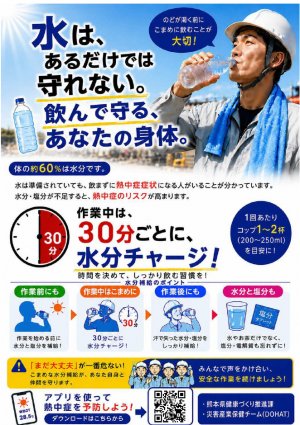 作業時の熱中症予防