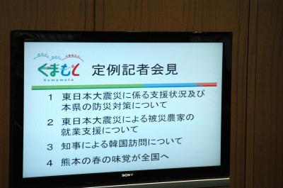 発表項目のパワーポイント