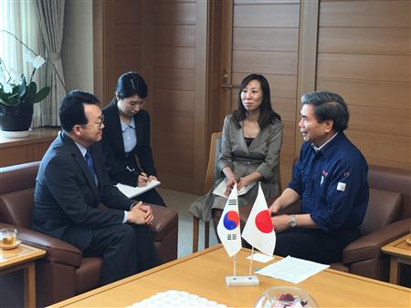 李韓国大使との懇談