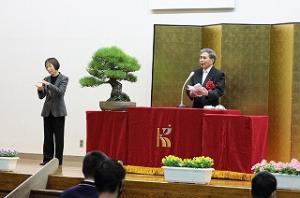 式典の様子