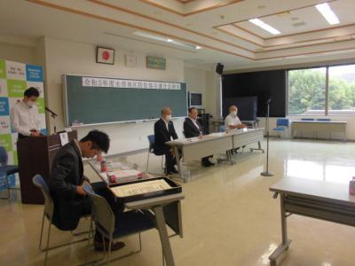 水俣地区防犯協会連合会総会の様子