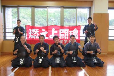 剣道の選手の集合写真