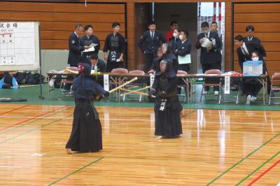 剣道の試合の様子