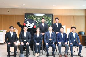 パリ2024オリンピック フェンシング日本代表 菊池小巻選手による知事表敬