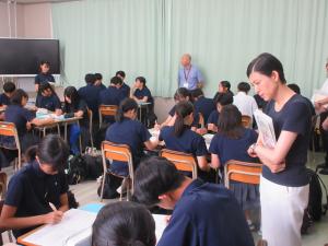 視察の様子