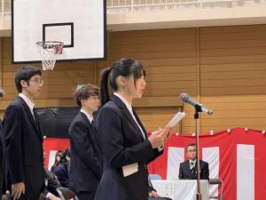 新入生代表宣誓
