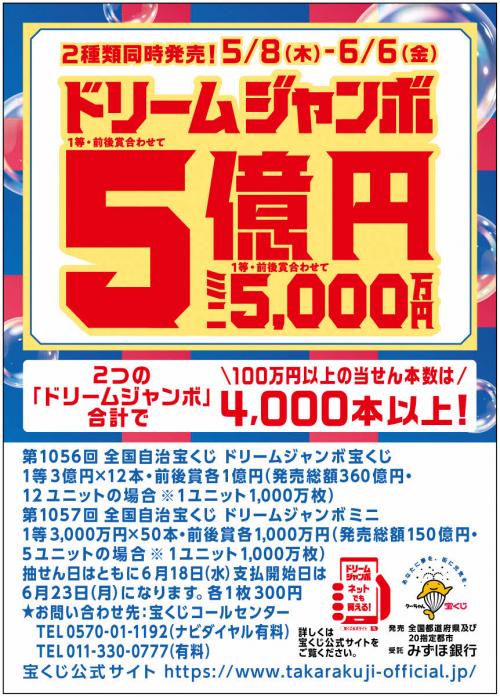 ドリームジャンボ宝くじ