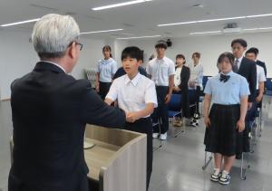 指定証交付