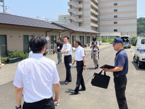 木材利活用団地の訪問