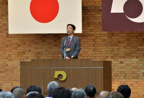知事激励の言葉