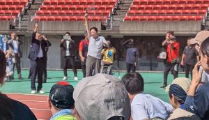 車いすふれあいジョギング大会