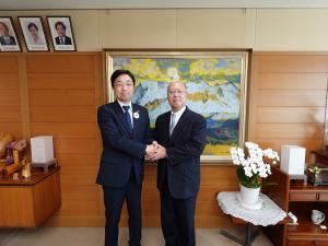 日本台湾交流協会高雄事務所表敬訪問