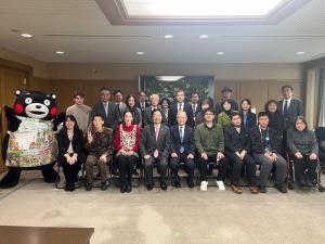 アール・ブリュットパートナーズ熊本知事表敬１