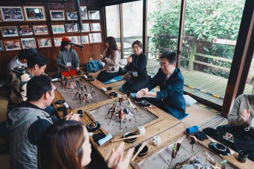 高森田楽保存会での交流