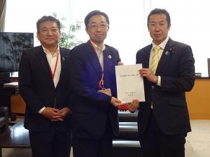黄川田大臣面会