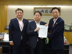 林大臣面会